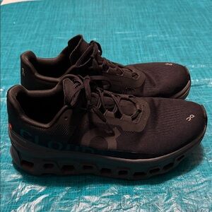 On Running Black Athletic Shoes